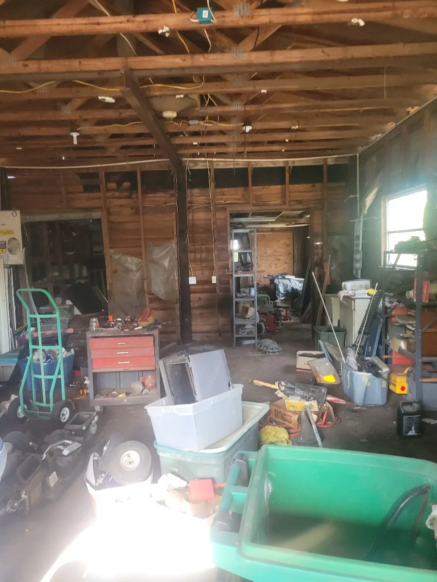 Property cleanout crew clearing residential home in Crystal River, FL